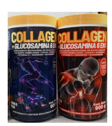 Collagen con Glucosamina 6 en 1